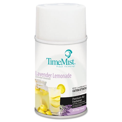 Premium Metered Air Freshener Refill, Lavender Lemonade, 5.3 oz Aerosol Spray Premium Metered Air Freshener Refill, Lavender Lemonade, 5.3 oz Aerosol Spray