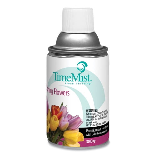 Premium Metered Air Freshener Refill, Spring Flowers, 5.3 oz Aerosol Spray, 12/Carton Premium Metered Air Freshener Refill, Spring Flowers, 5.3 oz Aerosol Spray, 12/Carton