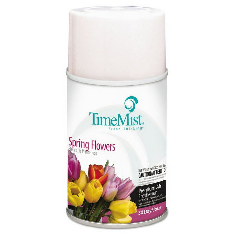 Premium Metered Air Freshener Refill, Spring Flowers, 6.6 oz Aerosol Spray Premium Metered Air Freshener Refill, Spring Flowers, 6.6 oz Aerosol Spray
