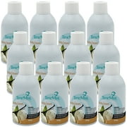 TimeMist Premium Metered Air Freshener Refills - Vanilla Cream - 7.1 oz (Case of 12) - 1042737 - Lasts Up To 30 Days and Neutralizes Tough Unwanted Odors