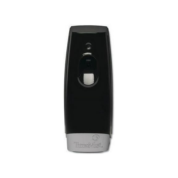 TimeMist Settings Fragrance Dispenser Black 3 2/5"W x 3 2/5"D x 8 1/4"H 1047811EA