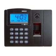 Pyramid Time Systems TimeTrax Elite Biometric Time Clock System, Fingerprint Employee Time Clock with Payroll Software, 50 Employee Capacity