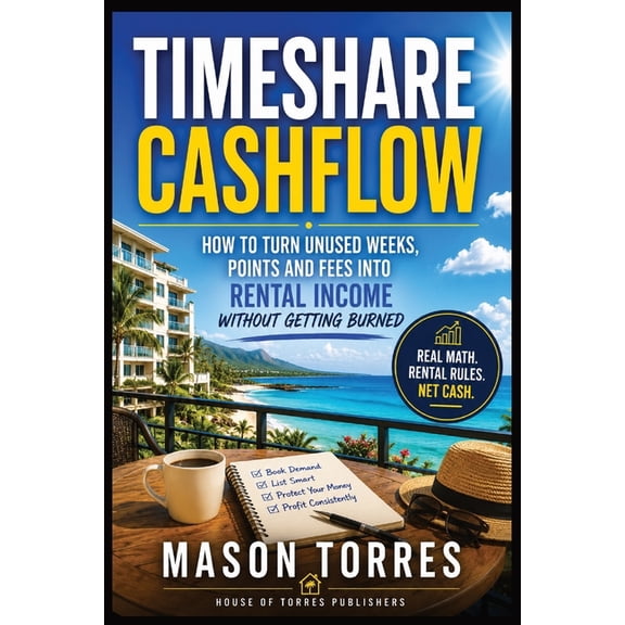 Timeahare Cashflow Timeshare Cashflow: A Practical Guide to Renting Unused Timeshare Weeks, Points and Vacation Ownership Stays for Real Ne, Book 1, (Paperback)