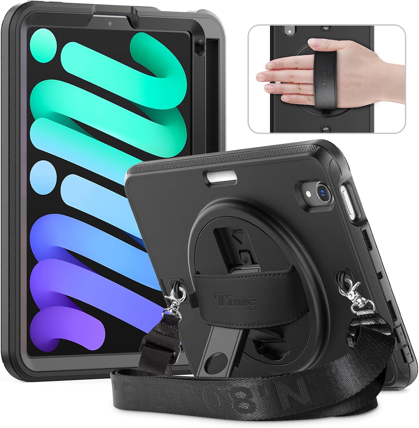 Timecity for iPad Mini 6 Case, for iPad Mini 6th Generation Case 8.3
