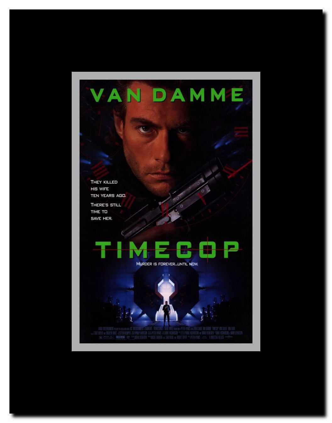 Timecop Framed Movie Poster
