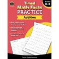 thumbnail image 1 of Pre-Owned Timed Math Facts Practice: Addition (Paperback) 1420621424 9781420621426, 1 of 1