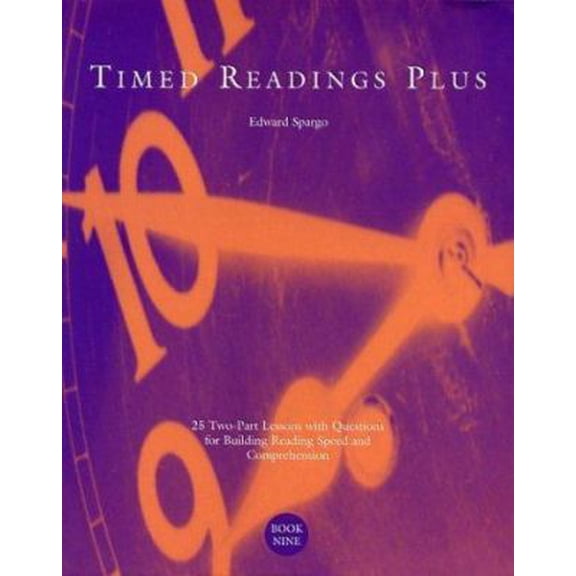 Pre-Owned Timed Readings Plus: Book 1 (Paperback) 0890619034 9780890619032