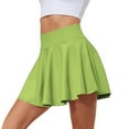 thumbnail image 1 of Timegard 2 in 1 Yoga Skorts for Women High Waisted Wide Leg Flowy Skirts Lightweight Workout Running Gym Shorts, 1 of 7