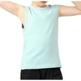 thumbnail image 1 of Timegard Baby Boy Clothes Cotton Comfy Running Sleeveless Tee Athletic Children Loose Workout Tank Top, 1 of 3