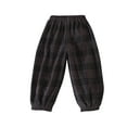 thumbnail image 1 of Timegard Baby Clothes Toddler Baggy Sweatpants Striped Elastic Waist Boys Girls Casual Comfy Trousers, 1 of 3