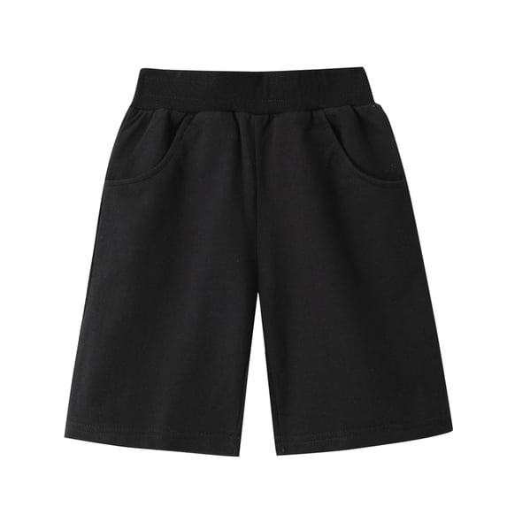 Timegard Baby Clothes Unisex Toddler Comfy Sweat Shorts Loose Boy Girls Workout Shorts Solid Color