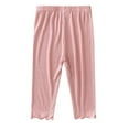 thumbnail image 1 of Timegard Baby Girl Clothes Ruffle Cute Soft Comfy Leggings Elastic Waist Loungewear Fitting Trousers, 1 of 5