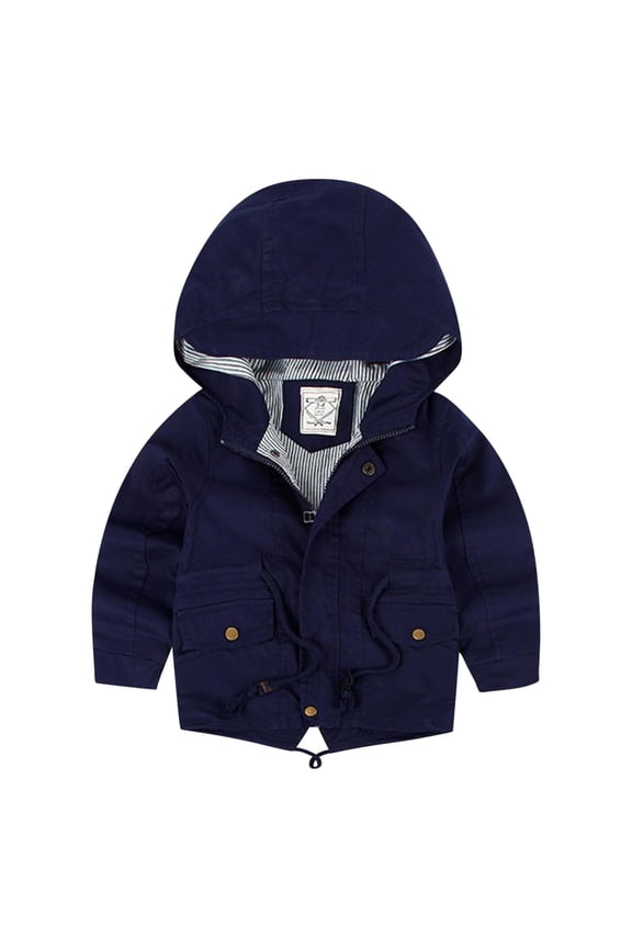 Baby Jacket Boys Girls Lightweight Hoodies Coat Toddler Windproof Outerwear Outdoor Clothes