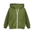 thumbnail image 1 of Timegard Baby Winter Clothes Boys Girls Fleece Lined Warm Hoodies Sweatshirts Toddler Zip up Outwear Coat, 1 of 7
