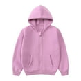 thumbnail image 1 of Timegard Baby Zip up Hoodies Clothes Unisex Fleece Sweatshirts Jackets Boys Girls Comfy Outwear Fall, 1 of 6