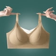 thumbnail image 1 of Timegard Bras for Women Adjustable Spaghetti Strap Seamless Thin Underwear Comfy Full Support Daily Padded Bras, 1 of 4