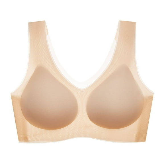 Timegard Bras for Women No Underwire Seamless Full Coverage High Support Breathable Comfort Sports Bras
