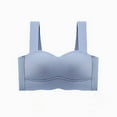 thumbnail image 1 of Timegard Bras for Women Wide Strap Comfy Breathable Summer Stretch Seamless Push up Bras with Support, 1 of 8