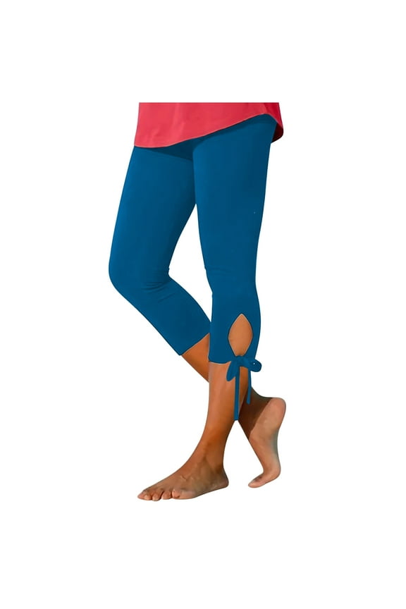 Capri Pants for Women Summer High Waisted Leggings Workout Yoga Athletic Gym Crop Swaeatpants