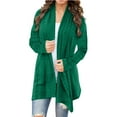 thumbnail image 1 of Timegard Eyelets Cardigan for Women Open Front Long Sleeve Lightweight Outwear Beach Cover Ups Fall, 1 of 6