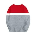 thumbnail image 1 of Timegard Girl Clothes Kids Color Block Comfy Pullover Tops Casual Loose Athletic Clothing 3-14 Years, 1 of 7