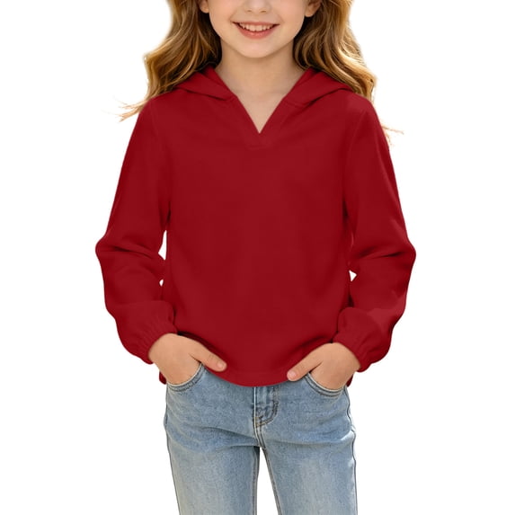 Timegard Girls Clothes Fall Winter Clothes Hoodies for Boy Unisex Kids Sweatshirts Lightweight Loose Workout Tops