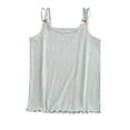 thumbnail image 1 of Timegard Girls Clothes Kids Cute Camisole Tops Bow Tie Sleeveless Cotton Comfy Tank Tops Summer Fashion, 1 of 3