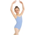 thumbnail image 1 of Timegard Girls Dance Clothes Summer Stretch Quick Dry Spaghetti Strap Straps Skinny Rompers for Dance Gymnastics, 1 of 6
