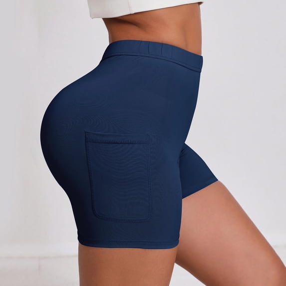 Timegard Gym Shorts Women High Waist Workout Yoga Leggings Skinny Stretch Running Cycling Shorts Tight