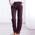 thumbnail image 1 of Timegard Jean Pants for Women Straight Leg High Waist Loose Denim Pants Streetwear Fashion Solid Color Trousers, 1 of 9