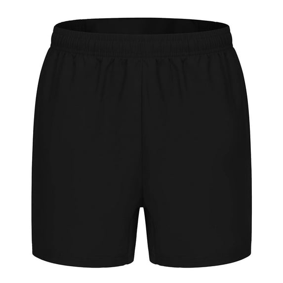 Timegard Mens Shorts Plus Size Summer Elastic Wait Solid Color Side Split Casual Slim Fitting Shorts