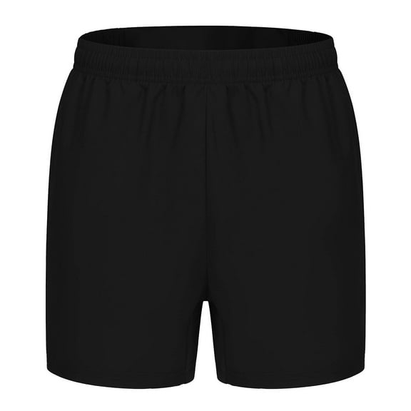 Timegard Mens Shorts Plus Size Summer Elastic Wait Solid Color Side Split Casual Slim Fitting Shorts