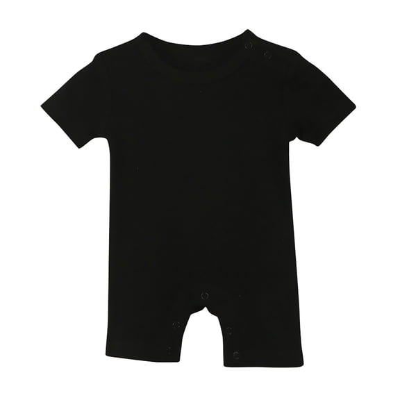 Timegard Newborn Baby Clothes Girls Boys Onesie Toddler Comfy Short Rompers Summer Infant Overalls