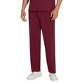 thumbnail image 1 of Timegard Pants for Men Elastic Waist Fitting Lightweight Work Pants Casual Solid Color Trousers with Pockets, 1 of 8