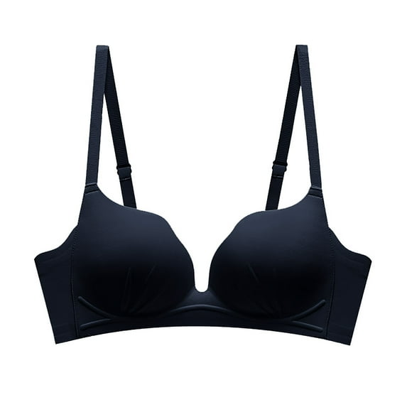 Timegard Push up Bras for Women Seamless Wirefree Adjustable Strap Comfort Everyday Bras with Support