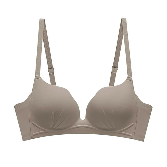 Timegard Push up Bras for Women Seamless Wirefree Adjustable Strap Comfort Everyday Bras with Support