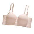 thumbnail image 1 of Timegard Push up Bras for Women Spaghetti Strap Comfy High Support Everyday Bras Thin Breathable Bralette, 1 of 6