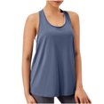 thumbnail image 1 of Timegard Running Tank Top for Women Racerback Sleeveless Breathable Workout Gym Tee Shirts Athletic Loose, 1 of 6