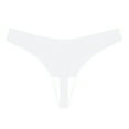 thumbnail image 1 of Timegard Seamless Thongs for Women Low Waisted Comfort Briefs Breathable Panties G String Underwear, 1 of 3