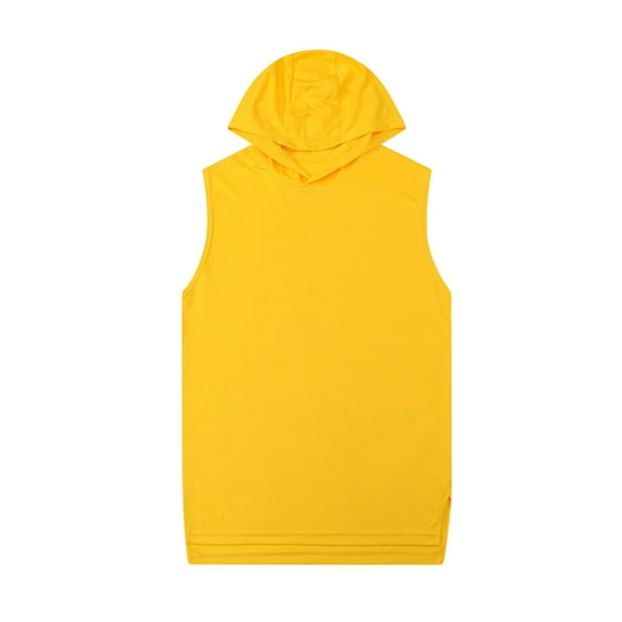Timegard Shirts for Men Summer Solid Color Sleeveless Hoodies Pullover Top Casual Workout Tee Shirts