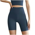 thumbnail image 1 of Timegard Short Leggings for Women Stretch Skinny Workout Yoga Shorts High Waist Bike Shorts Athletic, 1 of 6