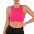 thumbnail image 1 of Timegard Sports Bras for Women Full Coverage Support Breathable Comfy Workout Yoga Tank Top Crop Camis, 1 of 4