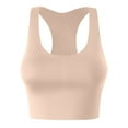 thumbnail image 1 of Timegard Sports Bras for Women Racerback Coverage Full Support Seamless No Underwire Workout Yoga Bras, 1 of 6