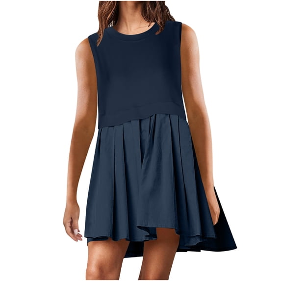 Timegard Summer Dresses for Women Scoop Neck Ruched Long Dresses Backless Drawstring Beach Travel Camis Dresses
