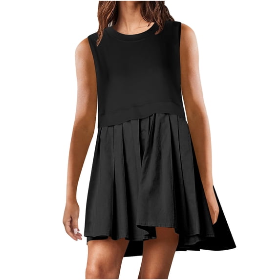 Timegard Summer Dresses for Women Scoop Neck Ruched Long Dresses Backless Drawstring Beach Travel Camis Dresses