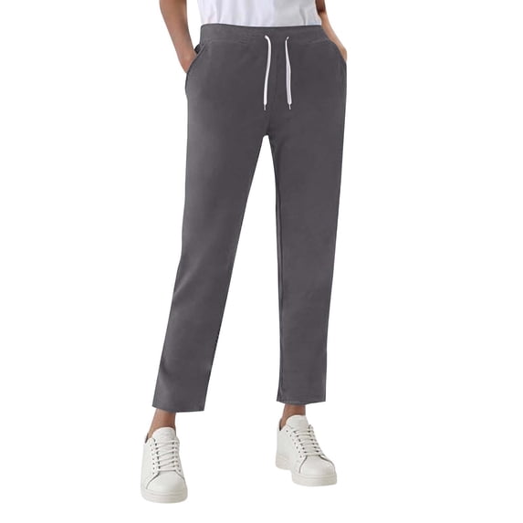 Timegard Sweatpants for Women Drawstring Fitting Comfy Lightweight Pants Workout Running Trousers