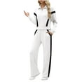 thumbnail image 1 of Timegard Sweatsuit for Women 2 Piece Cropped Zip up Jackets Straight Leg Pants Lightweight Loose Athletic Outfits, 1 of 7