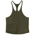 thumbnail image 1 of Timegard Tank Tops Mens Workout Tee Shirts Racerback Round Neck Sleeveless Comfy Casual Running Tops, 1 of 7