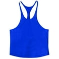 thumbnail image 1 of Timegard Tank Tops Mens Workout Tee Shirts Racerback Round Neck Sleeveless Comfy Casual Running Tops, 1 of 7