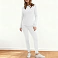 thumbnail image 1 of Timegard Thermal Underwear for Women Long Sleeve Tops Leggings Base Layer Outfits Fitting Comfy Pajamas Sets, 1 of 9